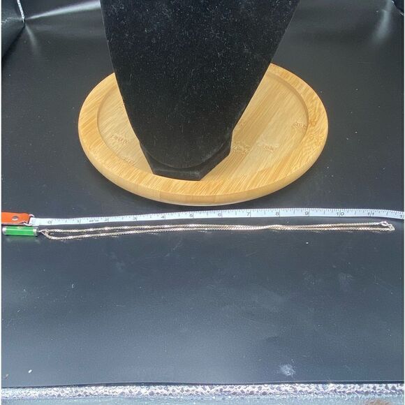 Icy Mint Green Jade drop pendant with Chinese character on 925 22” box chain - Picture 5 of 12